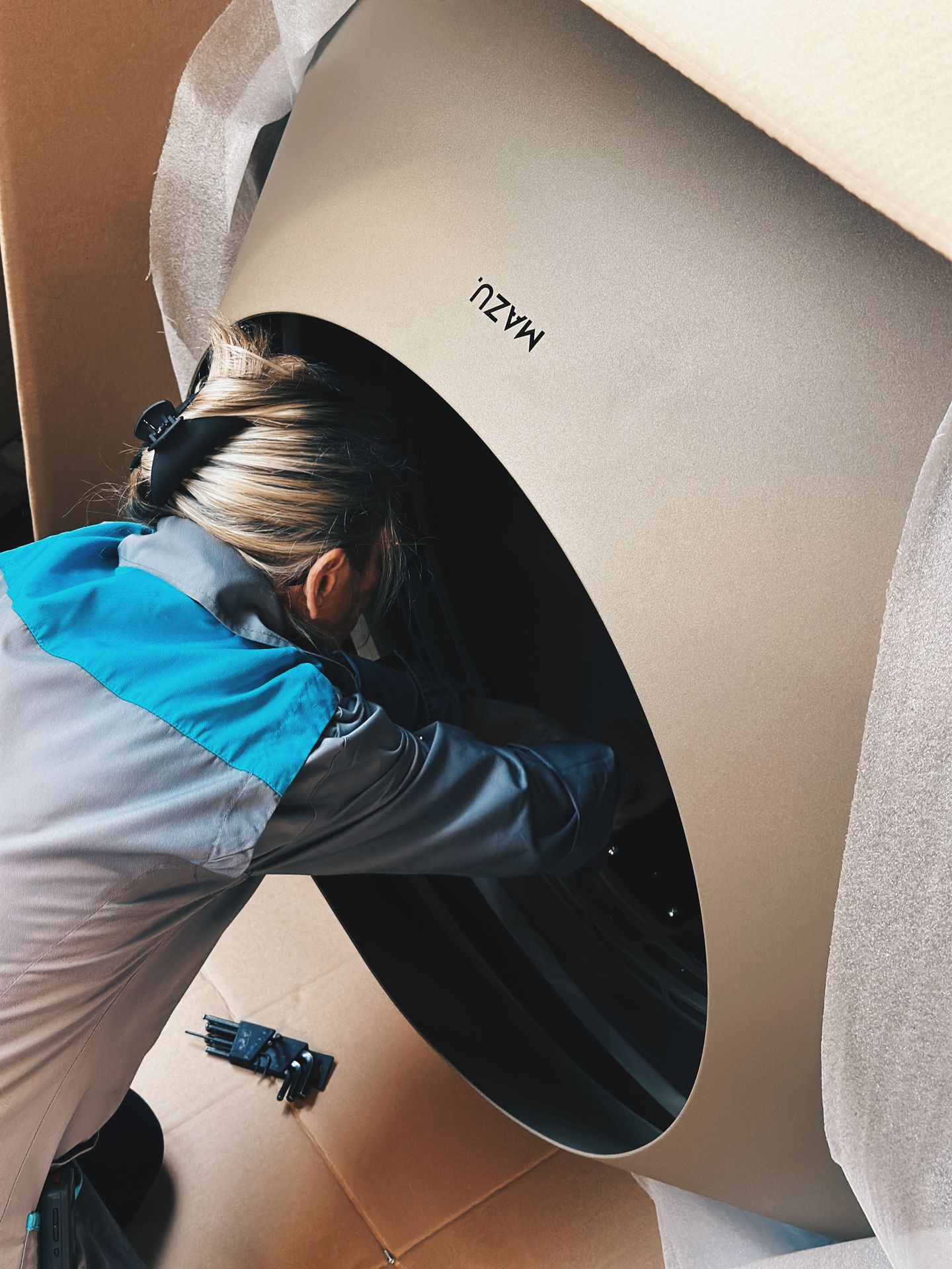 MAZU team working on responsible design and production processes